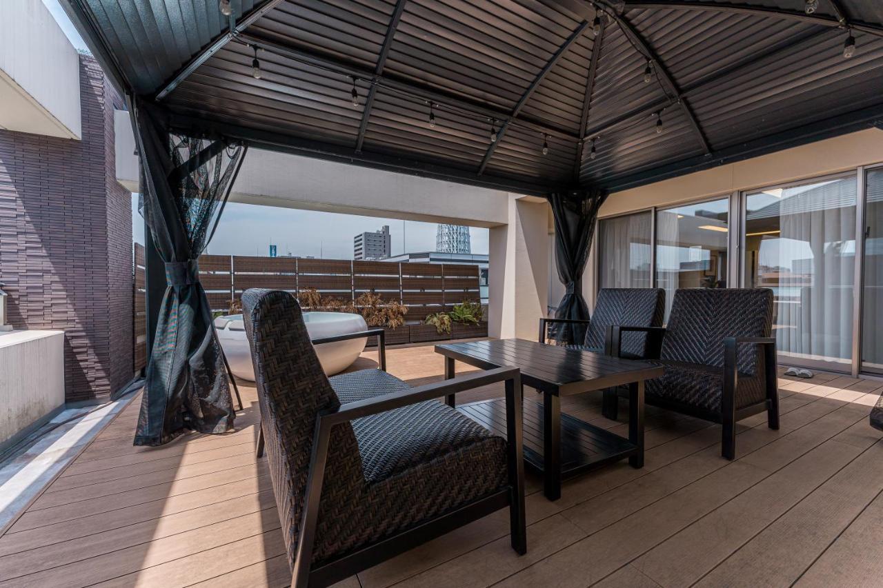 Oshiage Sky View Terrace Penthouse Lejlighed Tokyo Eksteriør billede