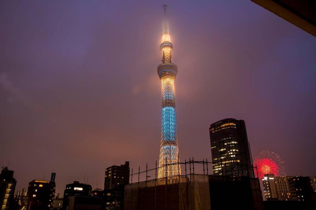 Oshiage Sky View Terrace Penthouse Lejlighed Tokyo Eksteriør billede