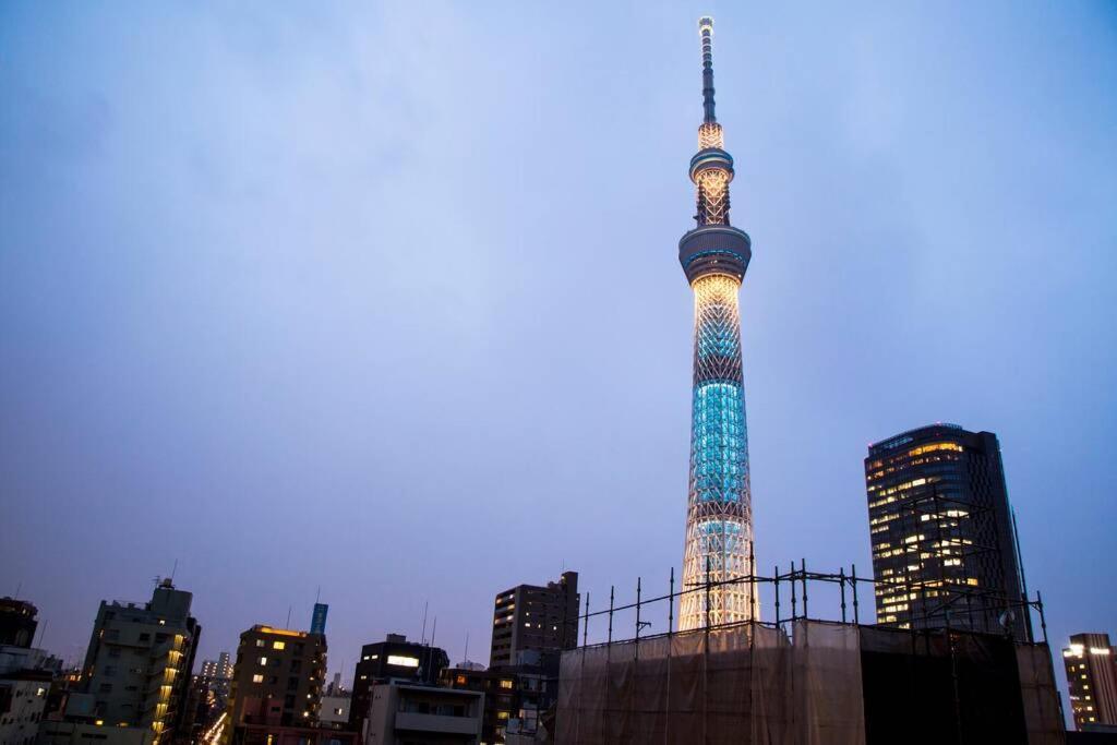 Oshiage Sky View Terrace Penthouse Lejlighed Tokyo Eksteriør billede