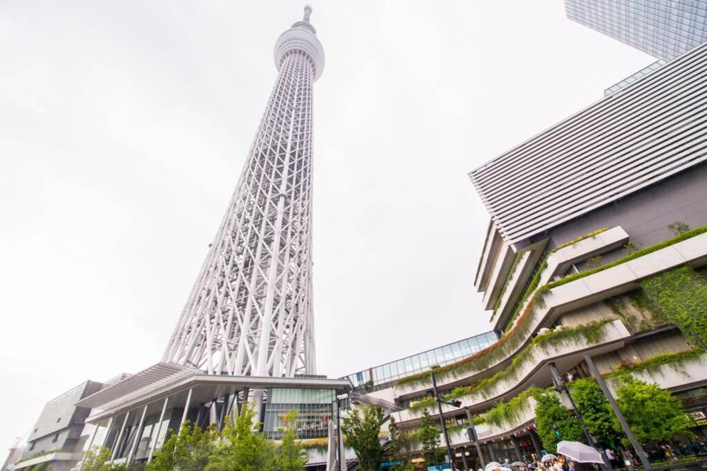 Oshiage Sky View Terrace Penthouse Lejlighed Tokyo Eksteriør billede